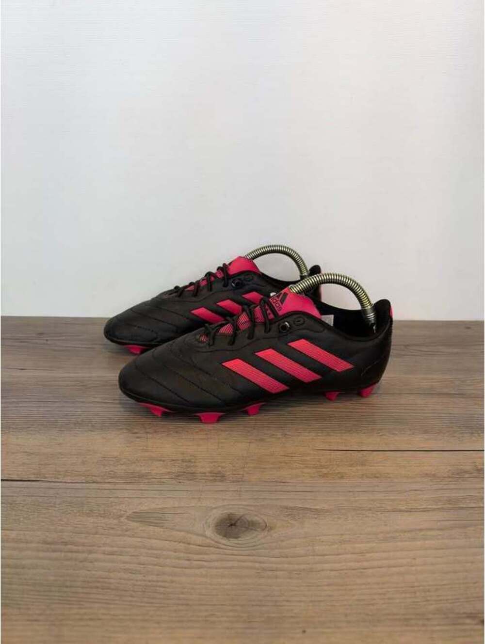 Adidas Copa Pure .4 FxG Soccer Cleats Black Pink GX6907 Size 4.5